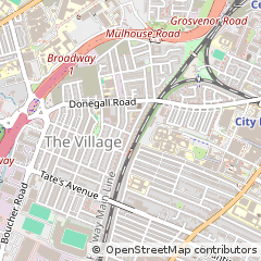 Map of Belfast