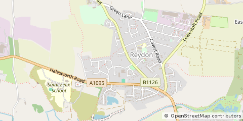 Map of Southwold