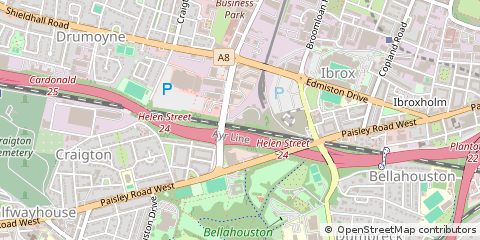 Map of Glasgow