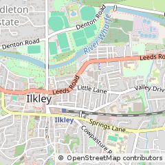 Map of Addingham, West Yorkshire