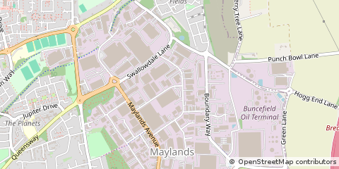 Map of Hemel Hempstead