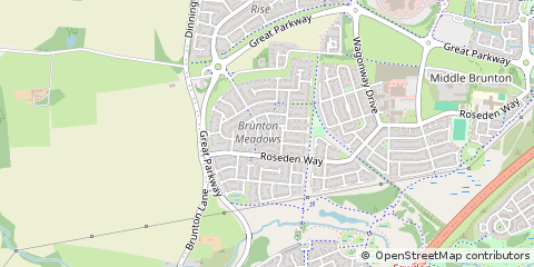 Map of Newcastle Upon Tyne, Northumberland