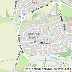 Map of Newcastle Upon Tyne, Northumberland