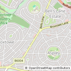 Map of Nottingham