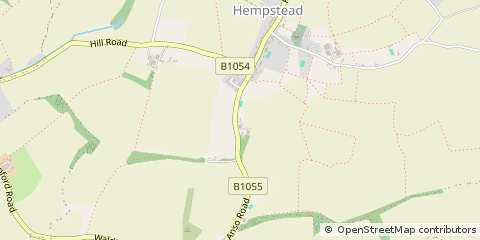 Map of Saffron Walden, Essex