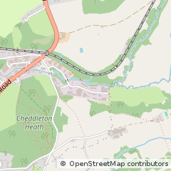 Map of Leek, Staffordshire