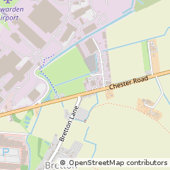 Map of Chester, Cheshire