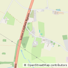 Map of Sutton Coldfield, West Midlands