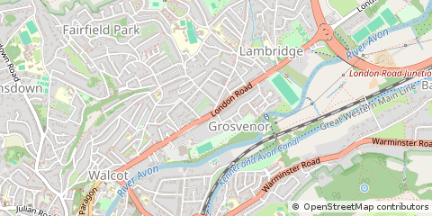 Map of Bath