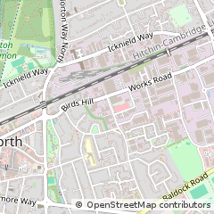 Map of Letchworth Garden City, Hertfordshire