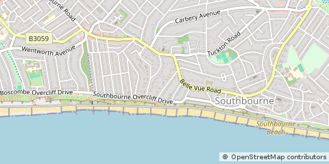 Map of Bournemouth
