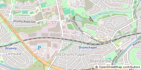 Map of Glasgow
