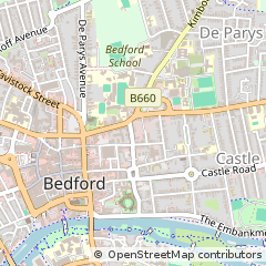 Map of Bedford