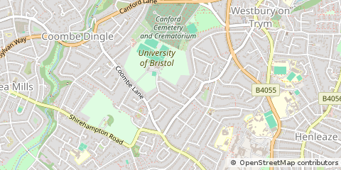 Map of Bristol