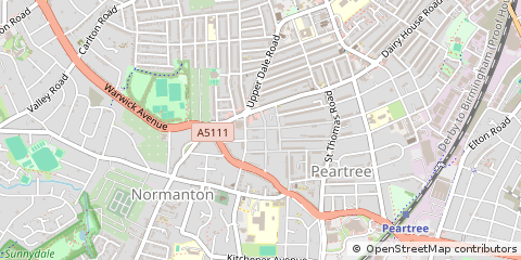 Map of Derby