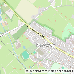Map of Bishop's Waltham, Hampshire