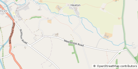 Map of Macclesfield, Cheshire