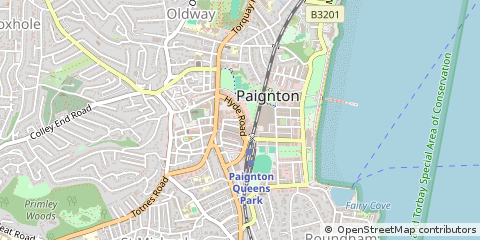 Map of Devon