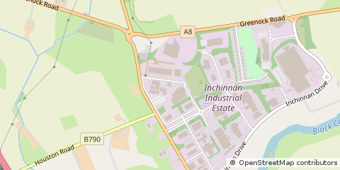 Map of Renfrew
