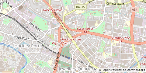 Map of Birmingham