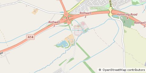 Map of Northants