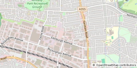 Map of Slough