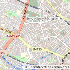 Map of Birmingham, West Midlands