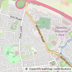 Map of Fareham, Hampshire