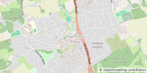 Map of Gerrards Cross, Buckinghamshire