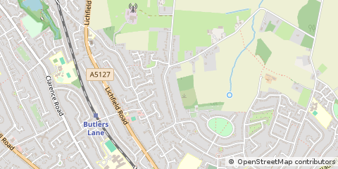 Map of Sutton Coldfield