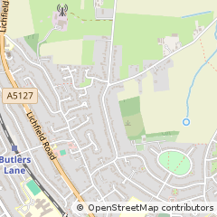 Map of Sutton Coldfield