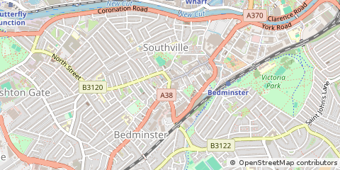 Map of Bristol