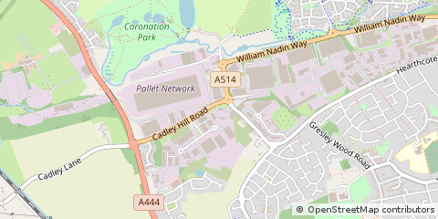Map of Derby, Derbyshire