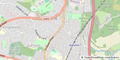 Map of Watford, Hertfordshire