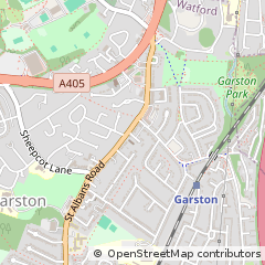 Map of Watford, Hertfordshire