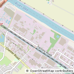 Map of Sandycroft, Flintshire
