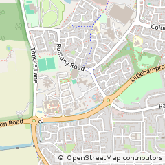 Map of Worthing, West Sussex