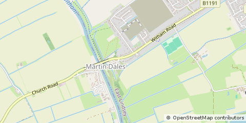 Map of Woodhall SPA