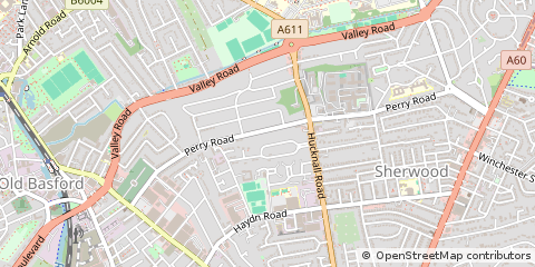 Map of Nottingham