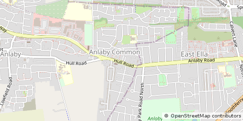 Map of Anlaby