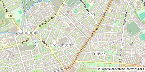 Map of Edinburgh