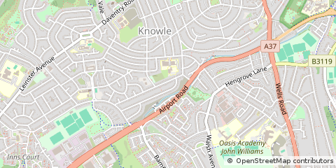 Map of Bristol