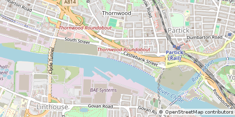 Map of Glasgow
