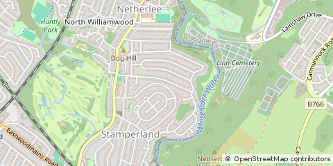 Map of Glasgow