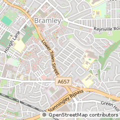 Map of Leeds