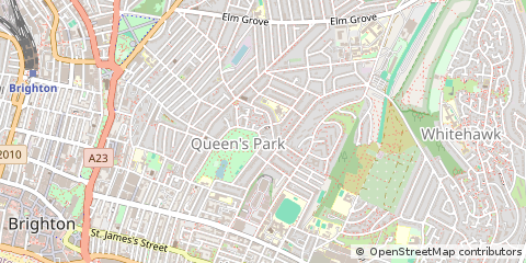 Map of Brighton, East Sussex