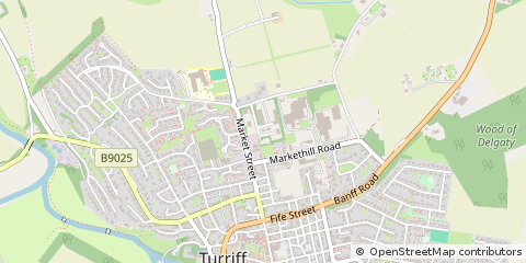 Map of Turriff