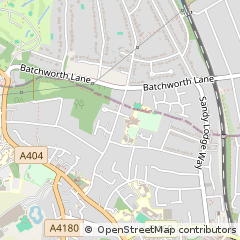 Map of Northwood