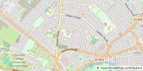 Map of Cambridge