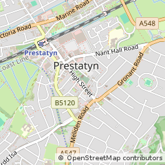 Map of Prestatyn